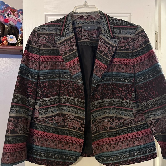 Koret Multicolor Patterned Blazer - Picture 2 of 6